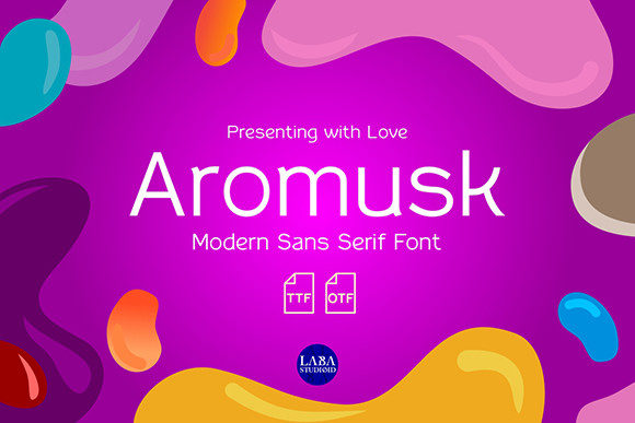 Aromusk: The Modern Sans Serif Font for Bold Branding