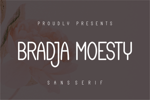 Bradja Moesty: A Bold Typeface for Strong Branding