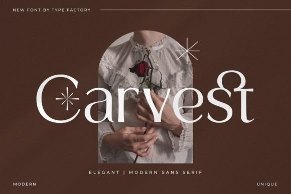 Carvest: The Modern Sans Serif Font for Professional Branding