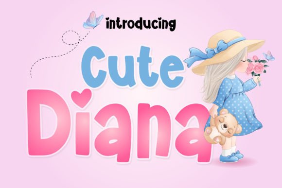 Cute Diana: The Friendly Sans Serif Font for Campaigns