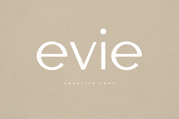 Evie: A Versatile Sans Serif Typeface for Editorial Design