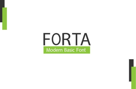 Forta Basic: The Modern Typeface for Small Business Branding