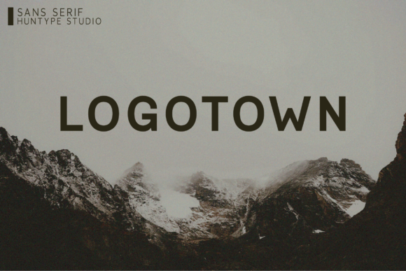 Logotown: The Versatile Sans Serif Font for Makers