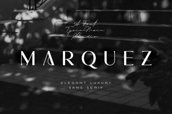 Marquez: A Modern Sans Serif Font for Elegant Branding