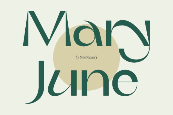 Mary June: The Modern Sans Serif Font for Elegant Branding