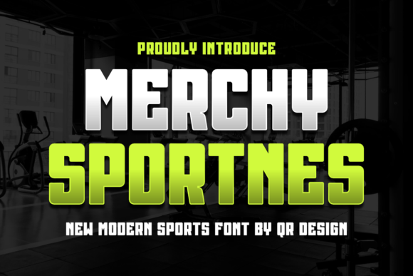 Merchy Sportnes: A Bold Typeface for Makers and Brands