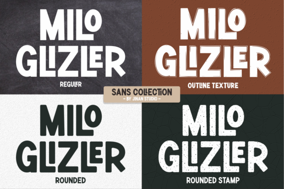 Milo Glizler Family: The Perfect Sans Serif Font for Makers