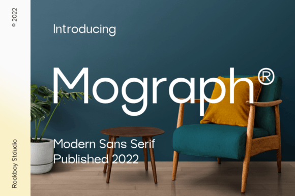 Mograph: The Modern Sans Serif Font for Polished Branding