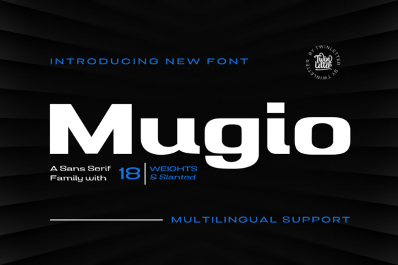 Mugio: The Modern Sans Serif Font for Scroll-Stopping Designs