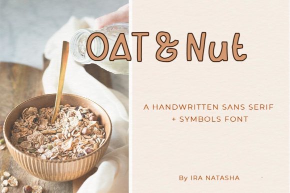 Oat Nut Font: The Modern Sans Serif for Makers