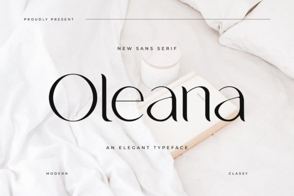 Oleana: A Modern Sans Serif Font for Professional Branding