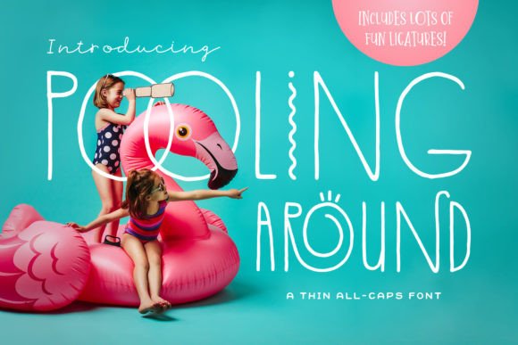 Pooling Around: The Sweet Sans Serif Font for Small Business Branding