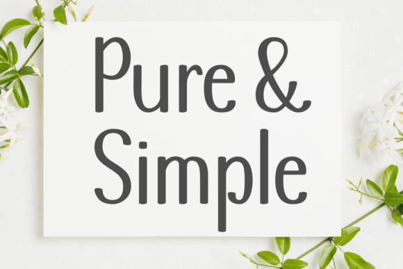 Pure Simple Font: A Timeless Sans Serif for Modern Web Design