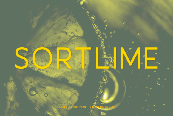 Sortlime: The Modern Sans Serif Font for Bold Branding
