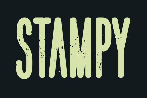 Stampy: A Rounded Sans Serif Font for Editorial Design