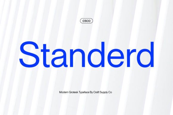 Standerd Font Review: A Modern Sans Serif for Branding