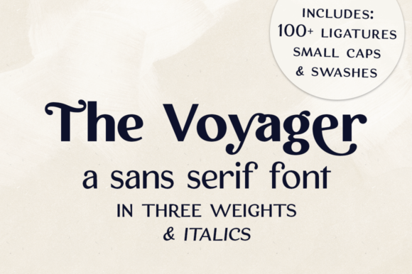 The Voyager Font: Retro Sans Serif for Crafters