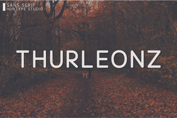 Thurleonz: A Modern Sans Serif Typeface for Elegant Branding