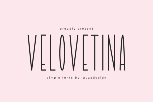 Velovetina: The Clean Sans Serif Font for Modern Brands