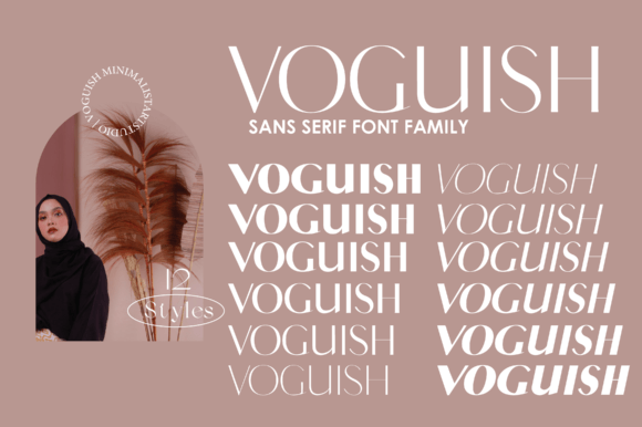 Voguish: A Chic Sans Serif Font for Modern Web Design